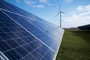 solar-pannels-wind-power-plant-outside